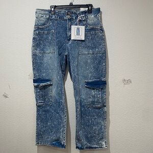 BLUE TORTLE  Blue Acid Wash Jeans Women’s. Size 22